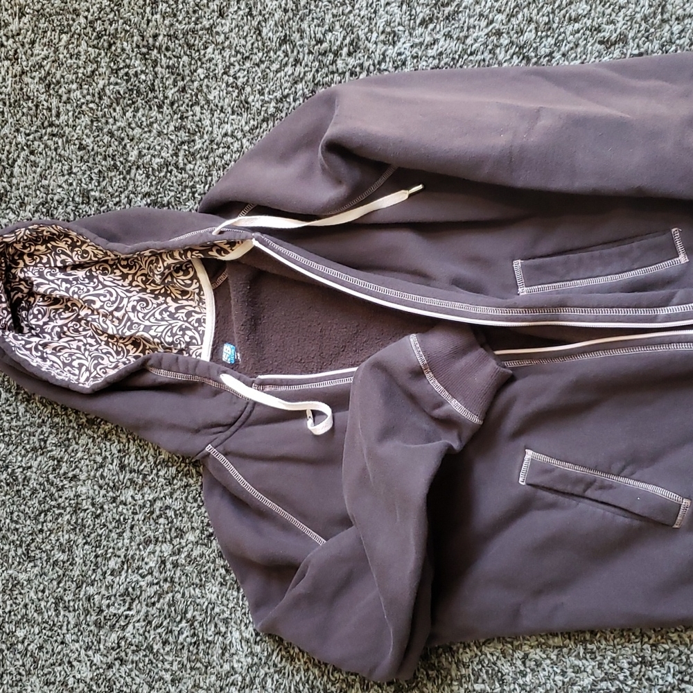 Womens Activewear Zip Up Hoodie Petite